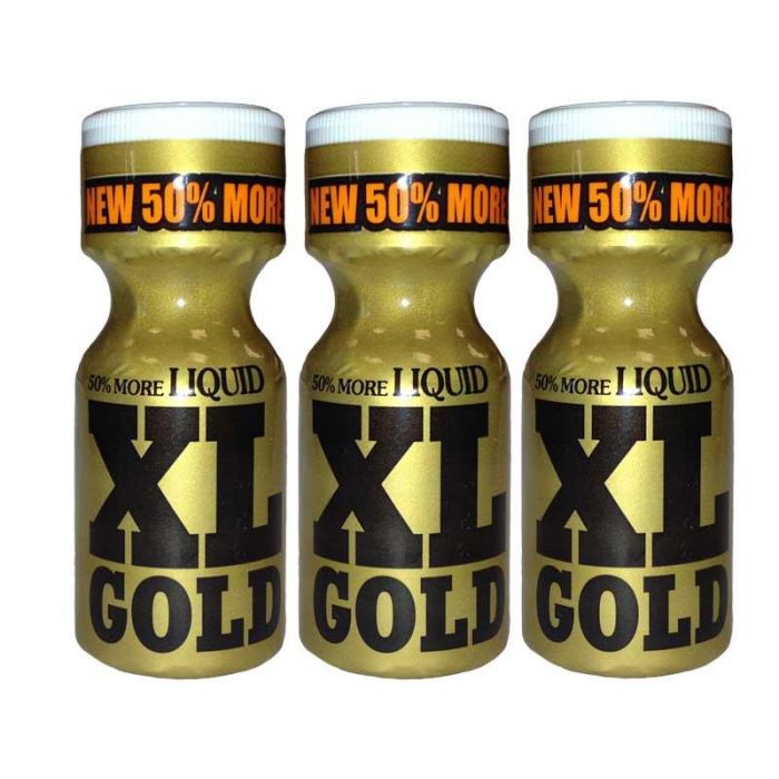 Xl Liquid Gold Aroma 15ml 3 Pack Strong Poppers