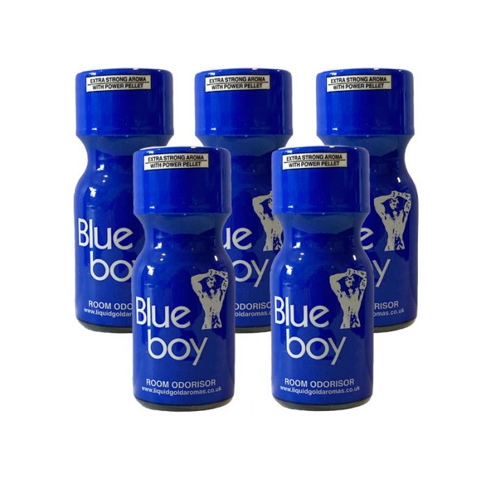 Blue Boy Extra Strong Aroma Power Pellet 5x15ml Poppersupershop