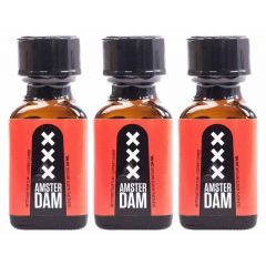 A'Dam Leather Cleaner Poppers - 24ml - 3 Pack