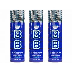 BB Tall Leather Cleaner Poppers - 24ml - 3 Pack