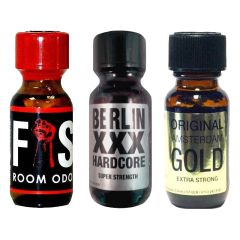 Fist 25ml-Berlin XXX 25ml-Amsterdam Gold 25ml Multi