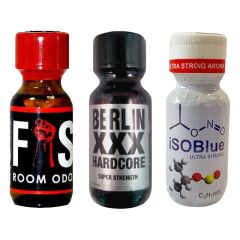 Fist 25ml-Berlin XXX 25ml-ISO Blue 22ml Multi