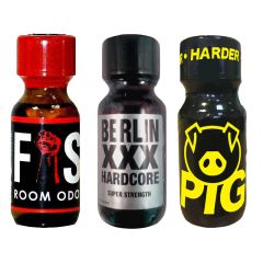 Fist 25ml-Berlin XXX 25ml-Pig Yellow 25ml Multi