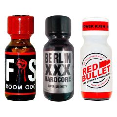 Fist 25ml-Berlin XXX 25ml-Red Bullet 25ml Multi