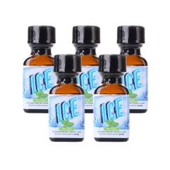 Ice Mint Leather Cleaner Poppers - 24ml - 5 Pack