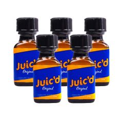 Juic'd Original Leather Cleaner Poppers - 24ml - 5 Pack