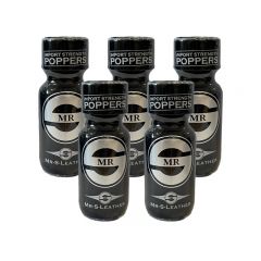 Mr S Leather Import Strength Popppers - 22ml - 5 Pack