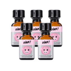 Oink Leather Cleaner Poppers - 24ml - 5 Pack