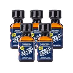 Quicksilver Leather Cleaner Poppers - 24ml - 5 Pack