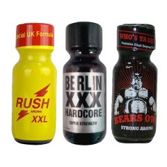 Rush XXL 25ml-Berlin XXX 25ml-Bears 25ml Multi