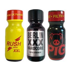 Rush XXL 25ml-Berlin XXX 25ml-Pig Red 25ml Multi