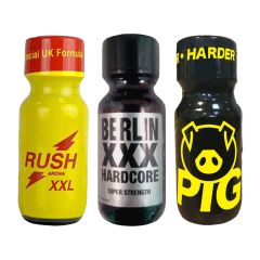 Rush XXL 25ml-Berlin XXX 25ml-Pig Yellow 25ml Multi