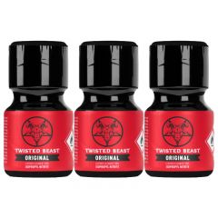Twisted Beast Original Poppers - 10ml - 3 Pack