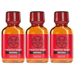 Twisted Beast Original Poppers - 24ml - 3 Pack