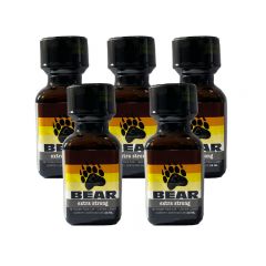Bear Leather Cleaner Poppers - 24ml - 5 Pack