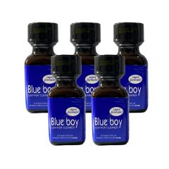 Blue Boy Leather Cleaner Poppers - 24ml - 5 Pack