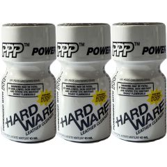 Hardware Leather Cleaner Poppers - 10ml - 3 Pack