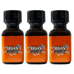 Iron Horse Leather Cleaner Poppers - 24ml - 3 Pack