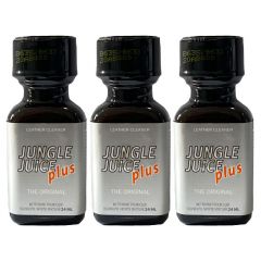 Jungle Juice Platinum Plus Leather Cleaner Poppers - 24ml - 3 Pack