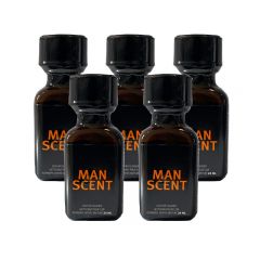 Man Scent Leather Cleaner Poppers - 24ml - 5 Pack