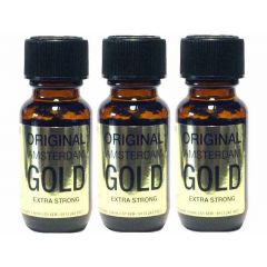 Original Amsterdam Gold Aroma - 25ml Extra Strong - 3 Pack