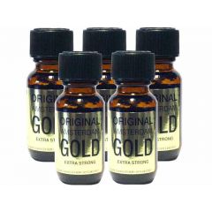 Original Amsterdam Gold Aroma - 25ml Extra Strong - 5 Pack