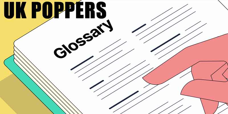 UK poppers glossary