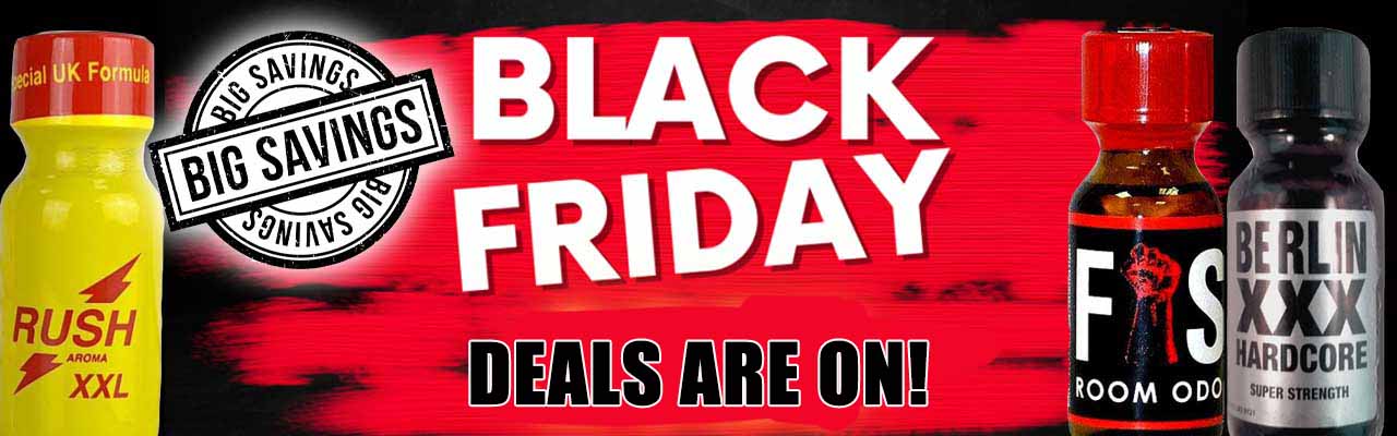 Black Friday poppers UK