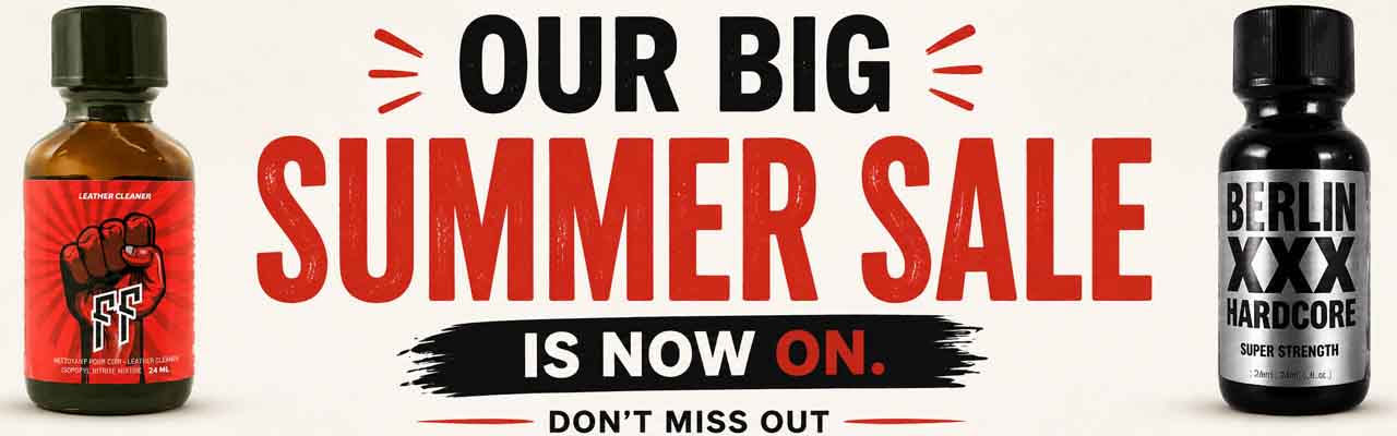 Poppers Summer Sale